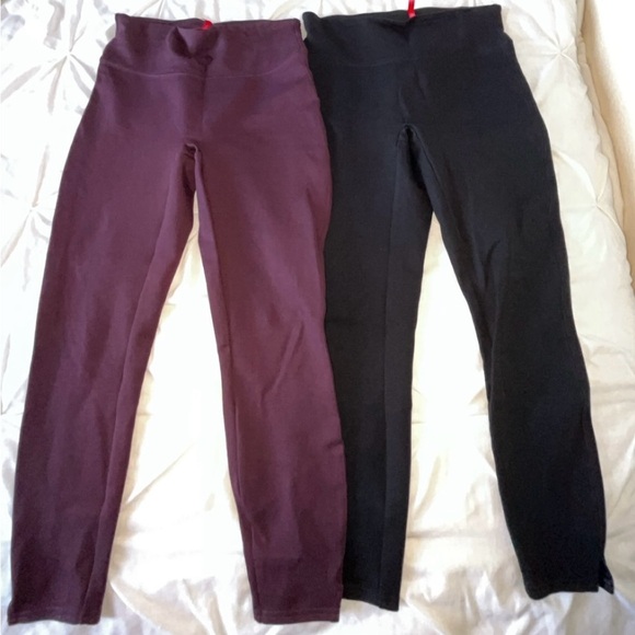 SPANX Ponte Ankle Length Shapewear Leggings 2026Q BUNDLE OF TWO  SIZE S PETITE - Picture 2 of 9